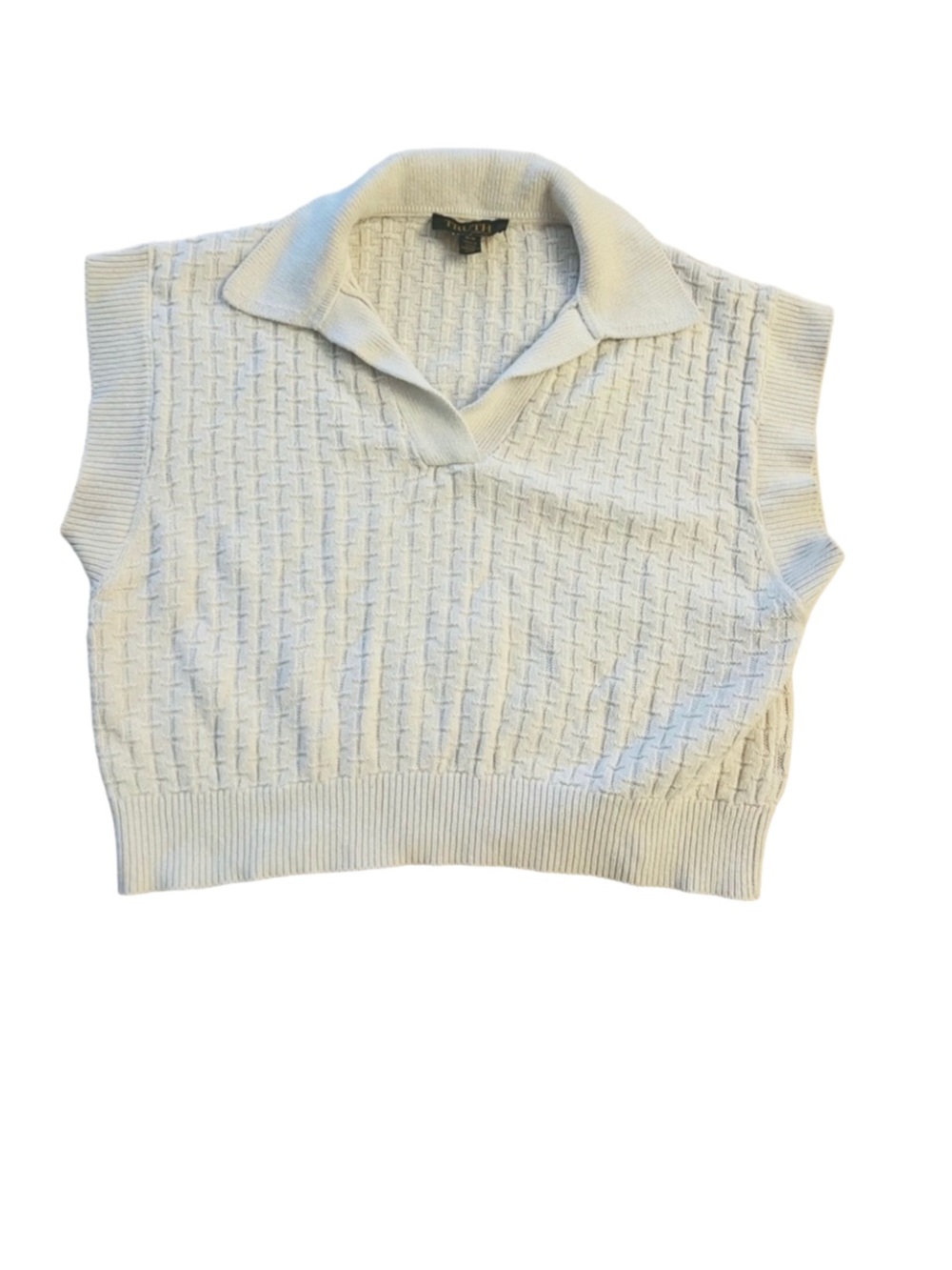 Vintage Truth By Republic Cotton Blend Sleeveless Sweater Size M